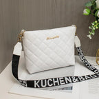 Small Messenger Bag For Women Trend Lingge Embroidery Female Shoulder Bags Fashion Chain Ladies Crossbody Purse - DanaFashionstore