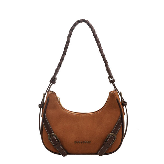Retro Underarm Baguette Shoulder Selenodont Bag - Dana Fashion