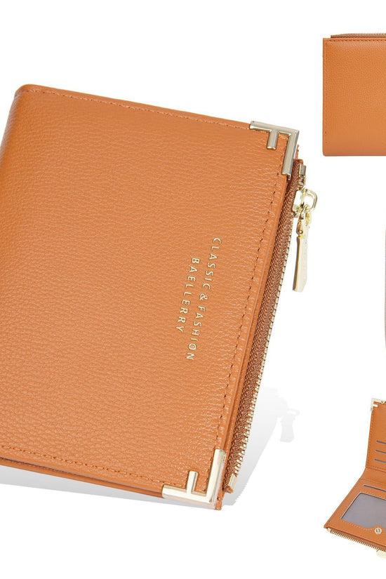 Women's Wallet Short Multiple Card Slots Zipper Bag Coin Purse - Dana Fashion