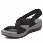 Women's Simple Fish Mouth Sponge Cake Sole Amazon Roman Sandals - DanaFashionstore