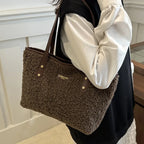 Fashionable Furry Versatile Shoulder Bag - DanaFashionstore