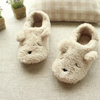 Home Cartoon Dog Soft Plush Slippers - DanaFashionstore