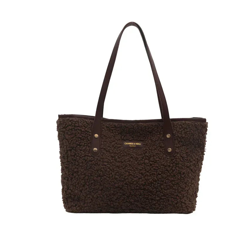 Fashionable Furry Versatile Shoulder Bag - DanaFashionstore