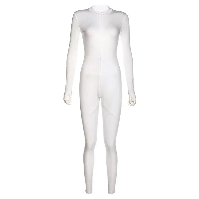 High-Waisted Zipper Jumpsuit 2026 - Sleek Casual Jumpsuit - DanaFashionstore