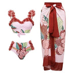 Siamese Conservative Covering Belly Thin Swimsuit French Retro One-piece Bikini - DanaFashionstore