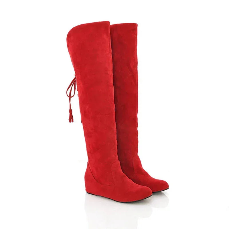 Over-the-knee boots plus size warm snow boots - DanaFashionstore