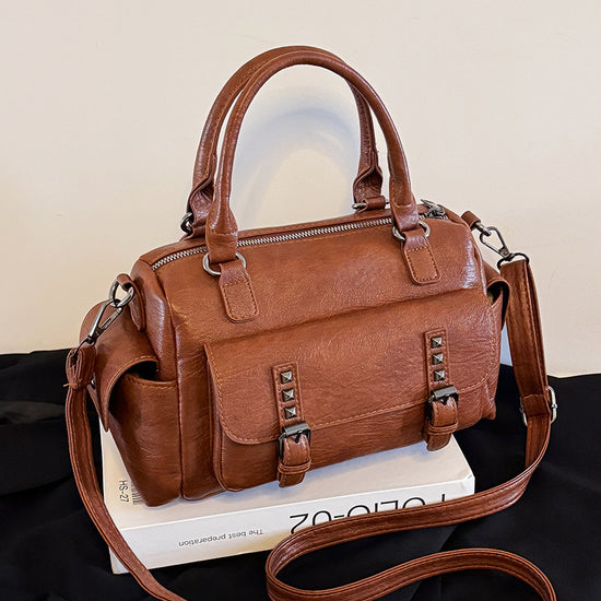 Large Capacity Vintage Messenger Bag - Dana Fashion