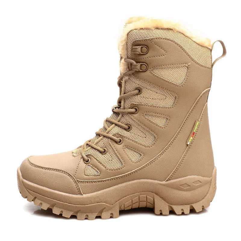 High-top Cotton Shoes For Lovers To Keep Warm In Winter And Thicken With Velvet - DanaFashionstore