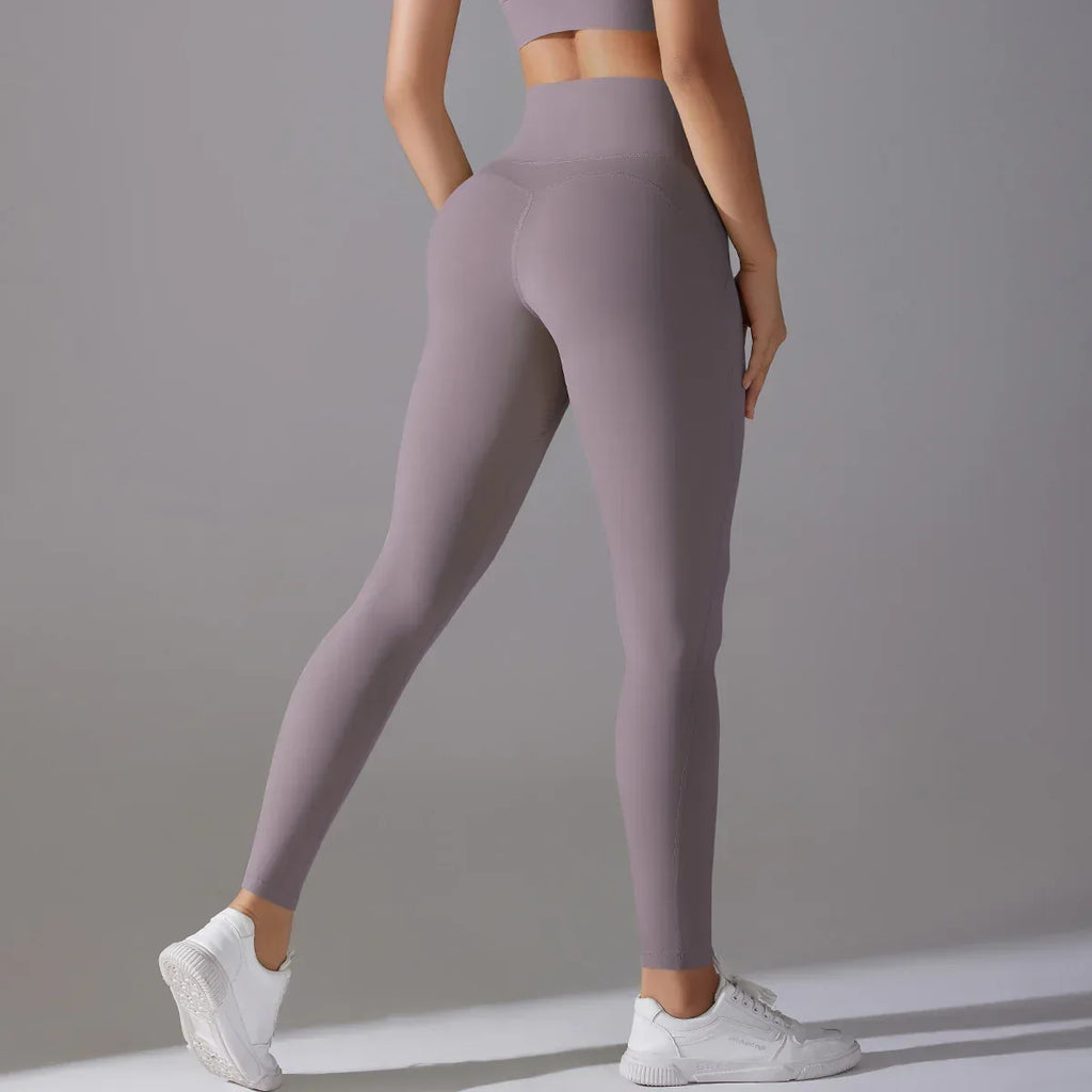 Internet Celebrity High Waist Hip Lift Nude Feel Hot Pants Yoga Pants Women - DanaFashionstore