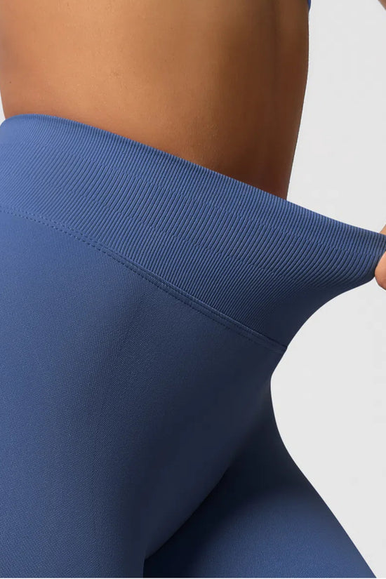 Sexy High Elastic Women's Solid Tights High Waist Workout Yoga Leggings, Scrunch Butt Lifting Elastic Pants, Tummy Control Butt Lifting Workout Yoga Athletic Pants - Dana Fashion