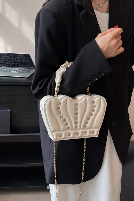 Crown Handbags High-grade Elegant Affordable Luxury Fashion Shoulder Messenger Bag - Dana Fashion