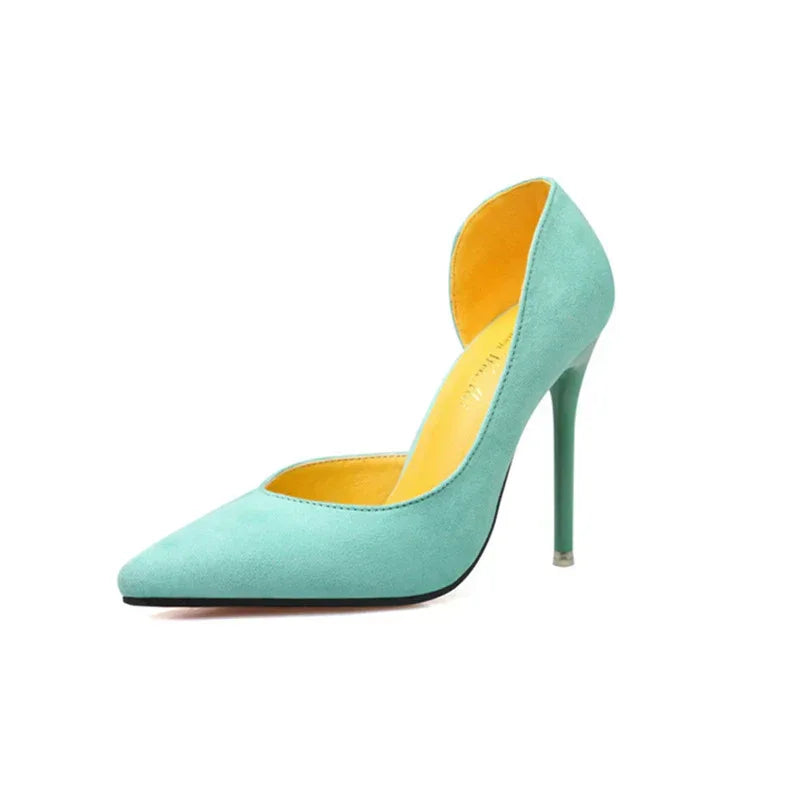 Women's Low-cut Pointed-toe Side Hollow-out Shoes - DanaFashionstore