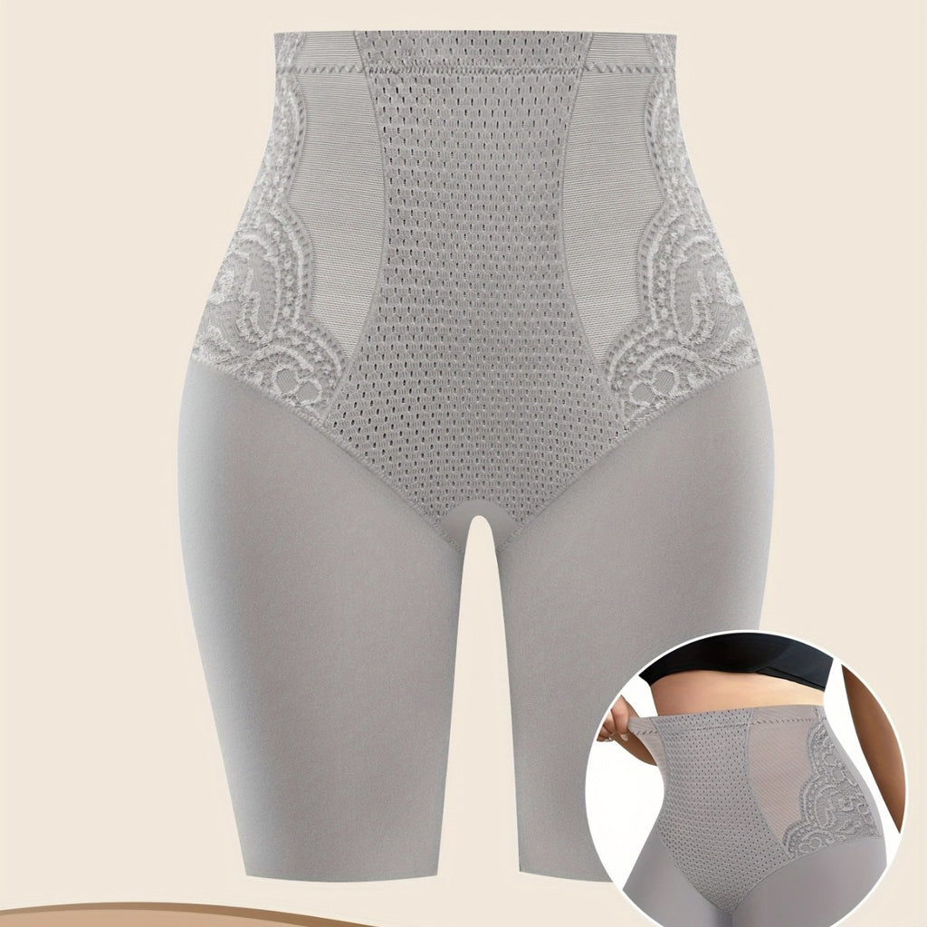 Lace Edge Anti Rolling Breathable Womens Shaping Panties For A Sleek Sculpted Silhouette