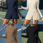 Two-Piece Tennis Skirt 2026 - Anti-Exposure Sports Yoga Skirt - DanaFashionstore