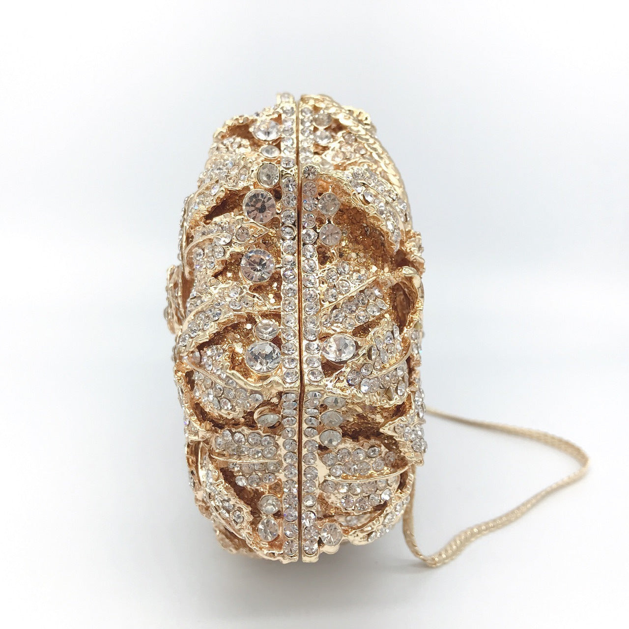 Hollow Rose Diamond Dinner Bag - Dana Fashion