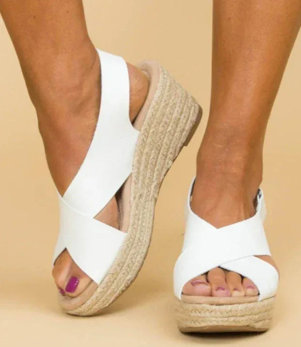 Toe Magic Tape Cross Sandals - DanaFashionstore