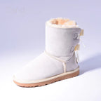 High Quality SALE Women Australia Snow Boots Warm Fur Baileys Bow Boots Women Winter Boots Snow Boots Big Size - DanaFashionstore