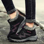 Hiking Shoes For Women Real Leather Non-Slip Outdoor Hiking Boots Trekking Shoes Waterproof Sport Sneakers Camping Sport Shoes - DanaFashionstore