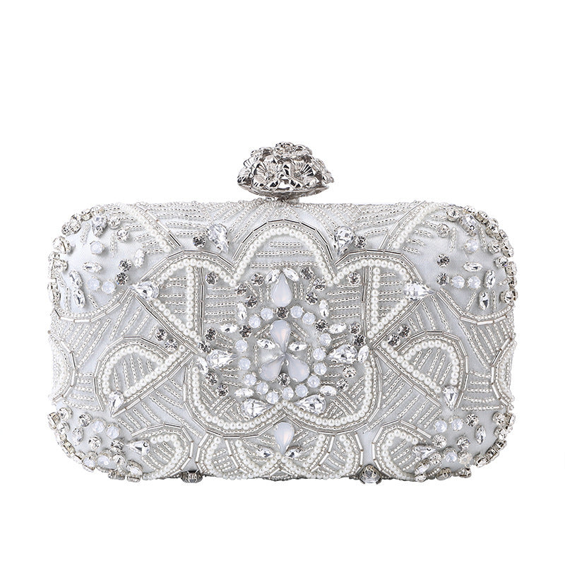 Women's European And American Style Party Bag With Diamonds - Dana Fashion