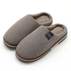 Low-heeled Warm Confinement Suede Slippers - DanaFashionstore