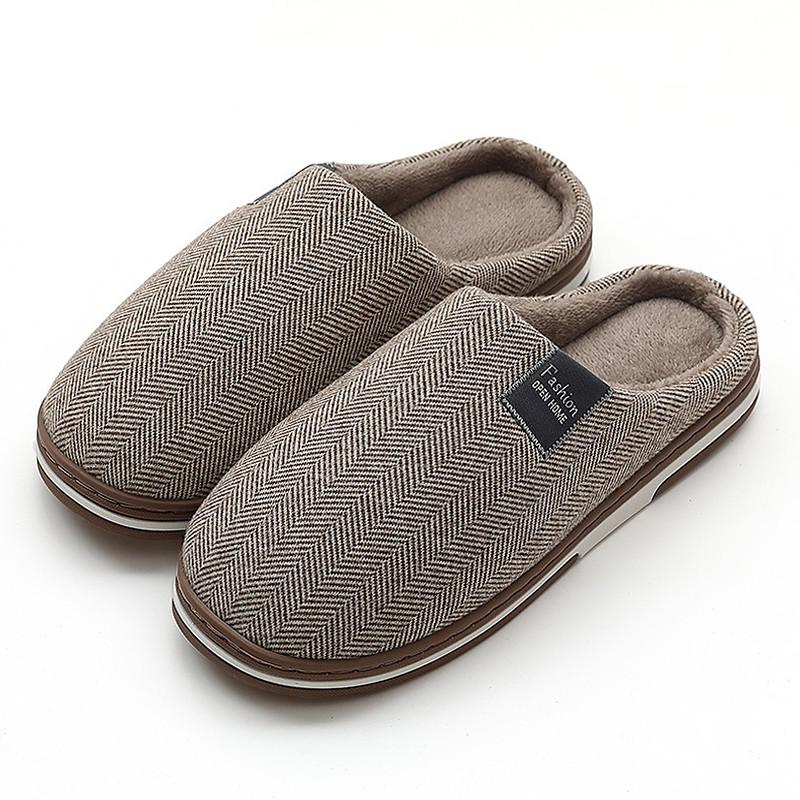 Low-heeled Warm Confinement Suede Slippers