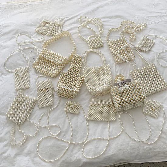 Pearl Bag Female Messenger Bag Wild Mini Retro Western Style Pearl - DanaFashionstore