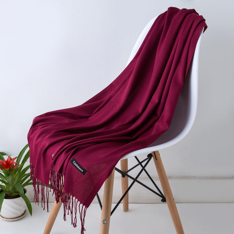 Thin Spring And Summer Long Air-conditioned Shawl