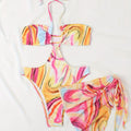 European And American Bikini Swimsuit Three-piece One-piece Swimsuit - DanaFashionstore