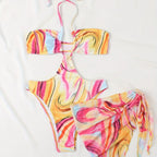 European And American Bikini Swimsuit Three-piece One-piece Swimsuit - DanaFashionstore