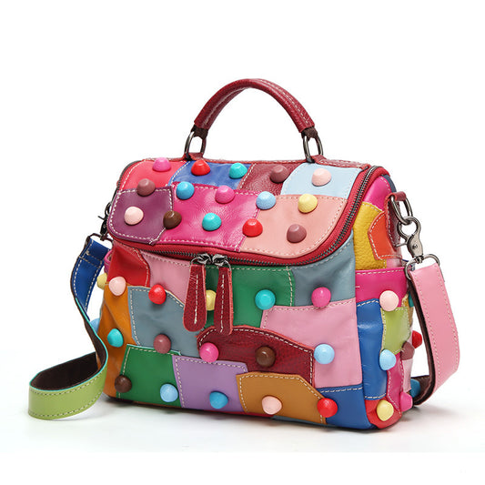 Colorful Large Capacity Versatile Shoulder Crossbody Bag - Dana Fashion