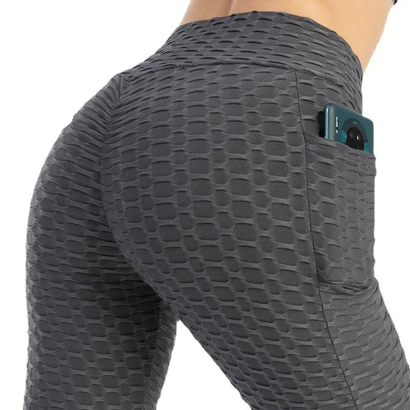 Fitness Yoga Pants Women Leggings With Pocket Running Sports - DanaFashionstore