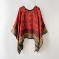 Silk Scarf Artificial Silk Sunscreen Scarf For Women Pullover Shawl - DanaFashionstore