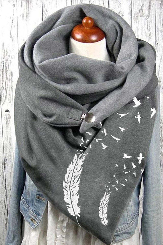 Women's Fashion Leisure Warm Clip Scarf