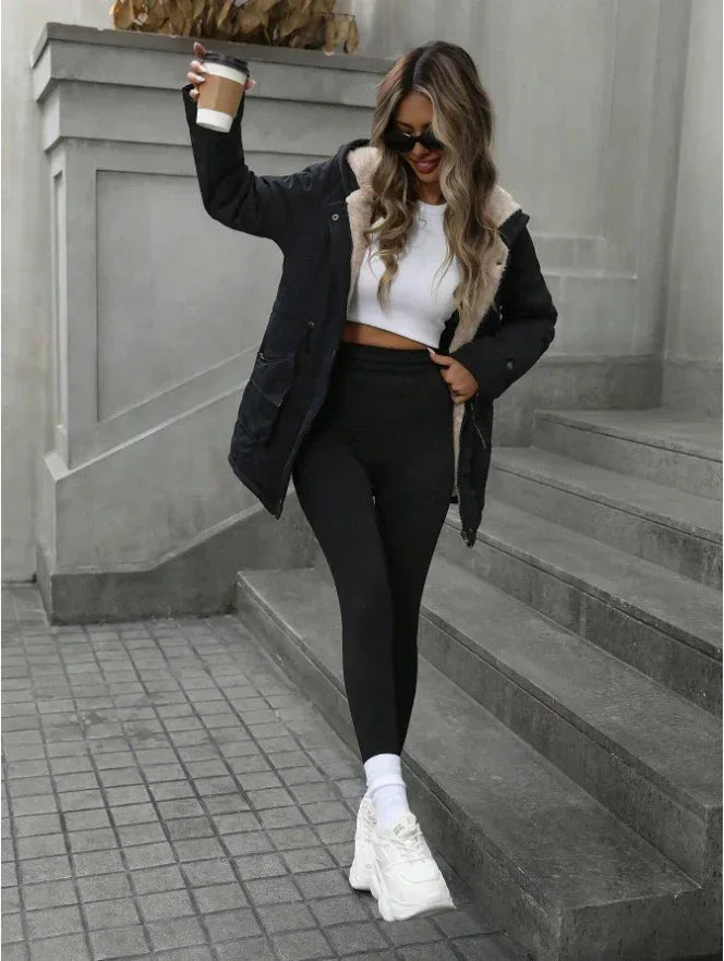 Aveloria Fashion Hooded Zip-Up 2026 - Loose Casual Versatile Jacket - DanaFashionstore