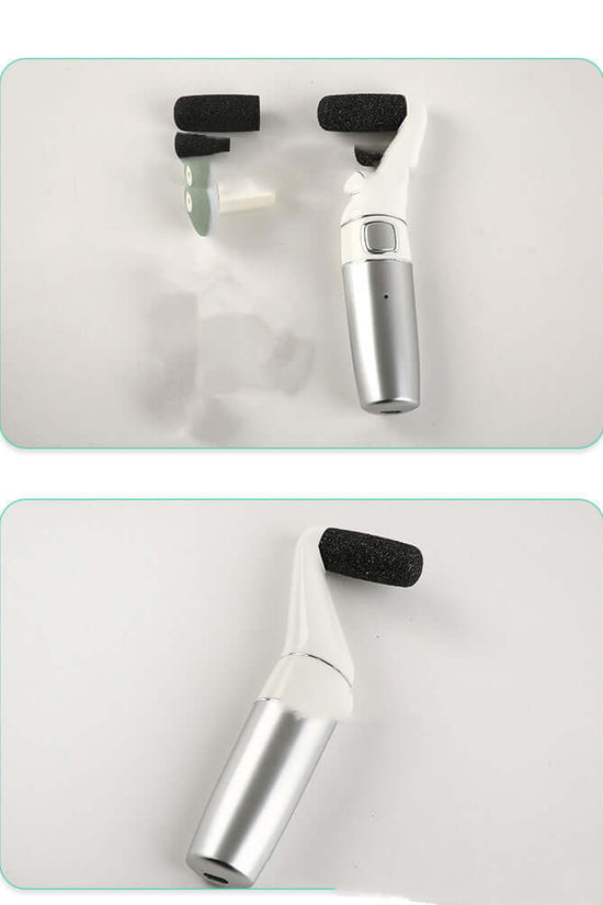 USB Rechargeable Foot File Professional Electric Feet Callus Remover Pedicure Foot Sander Dead Skin Callus Remover Foot Care $39.99 Dana Fashion Color: Black style: Battery models Beauty Tools Overview: Feature: USB charging design, more convenient to use