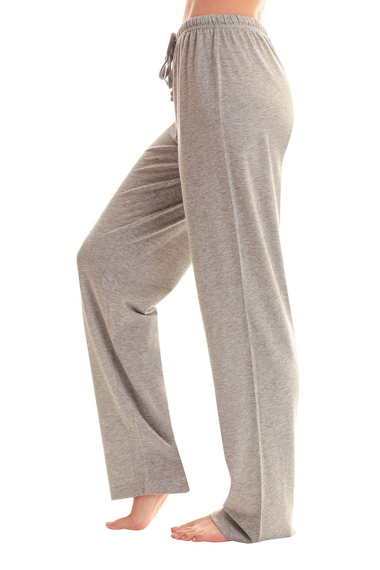 Drawstring Plaid Print Trousers Casual Loose Sports Home Pants Women