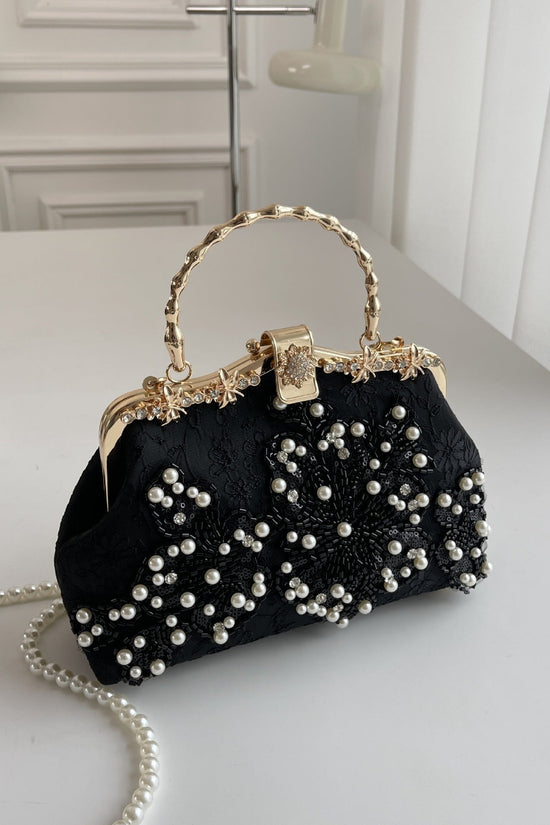 Pearl Embroidered Fashion Handbag Cheongsam Banquet Dana Fashion