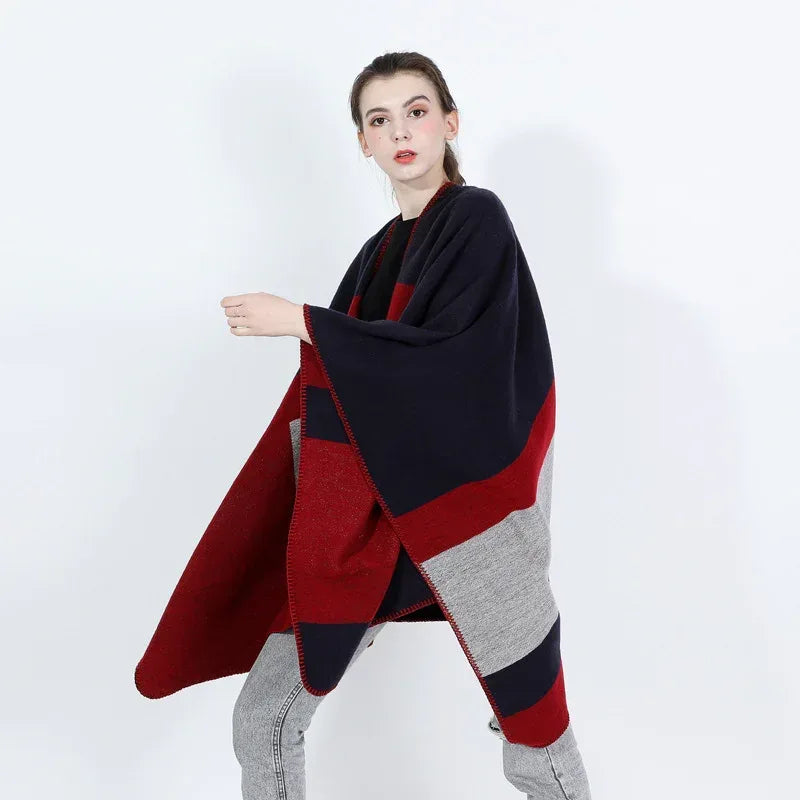 Women's Jacquard Silver Silk Shawl - DanaFashionstore