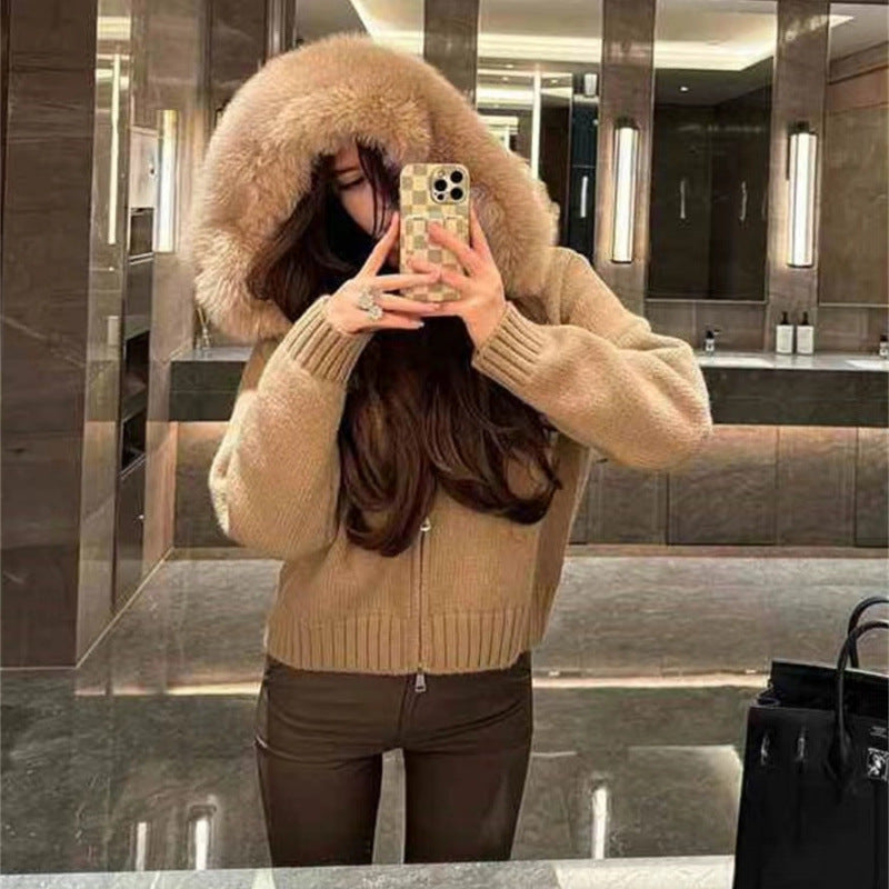 Temperament Small Size Knitwear Top