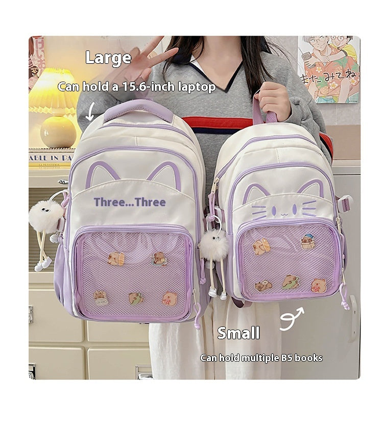 Korean Version Cartoon Large Capacity Casual Backpack - Dana Fashion