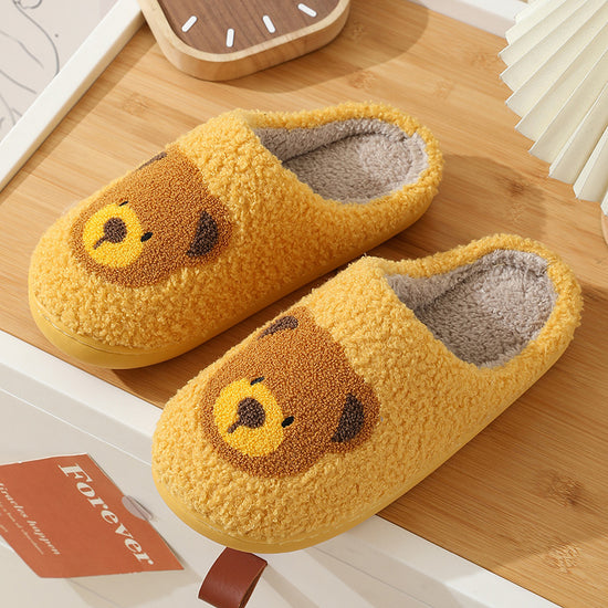 Cartoon Cotton Shoes With Thick Soles And Soft Soles