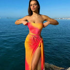 American Beach Seaside Vacation One-piece Swimsuit - DanaFashionstore