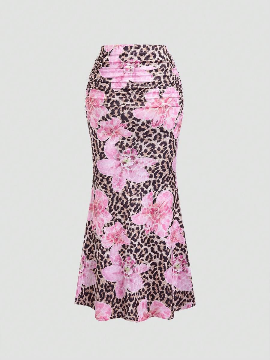 A- Line Skirt Leisure Vacation Long Women's Clothing - Dana Fashion