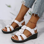 Fish Toe Sandals With Hollow Wedges - DanaFashionstore