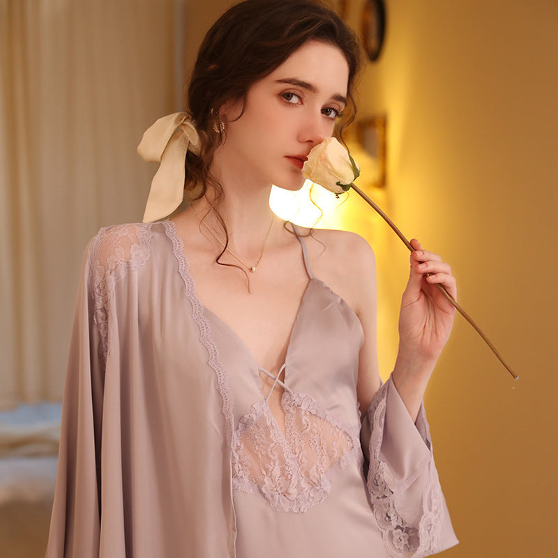 Nightgown Home Clothes Two-piece Suit For Women - Dana Fashion