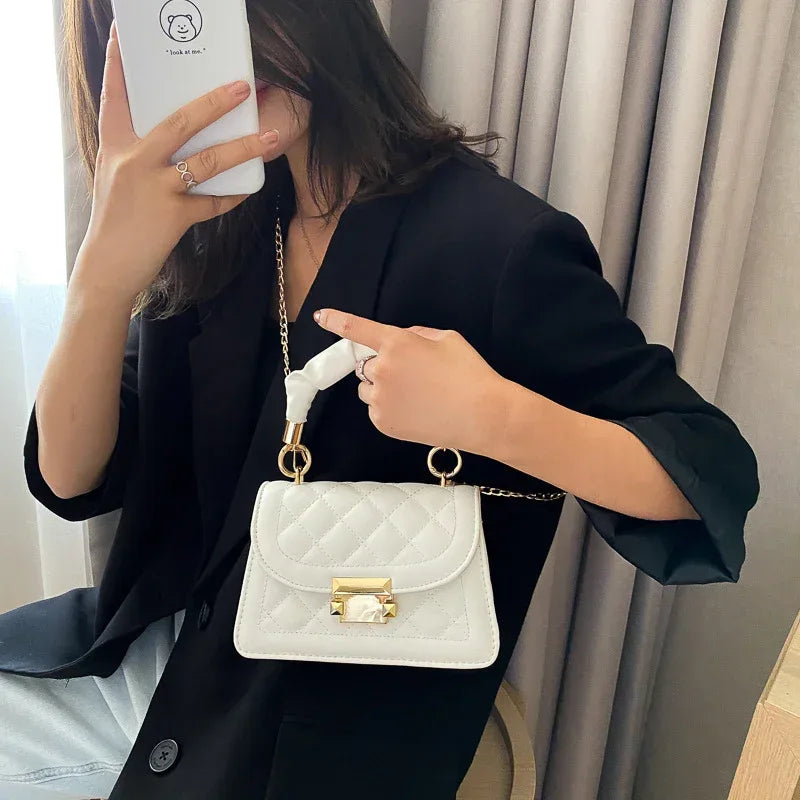 Korean Fashion PU Shoulder Messenger Bag - DanaFashionstore