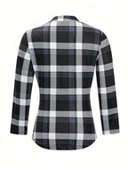 Women's Plaid Notch Neck Criss Cross Tie Short Sleeve T-Shirt - DanaFashionstore