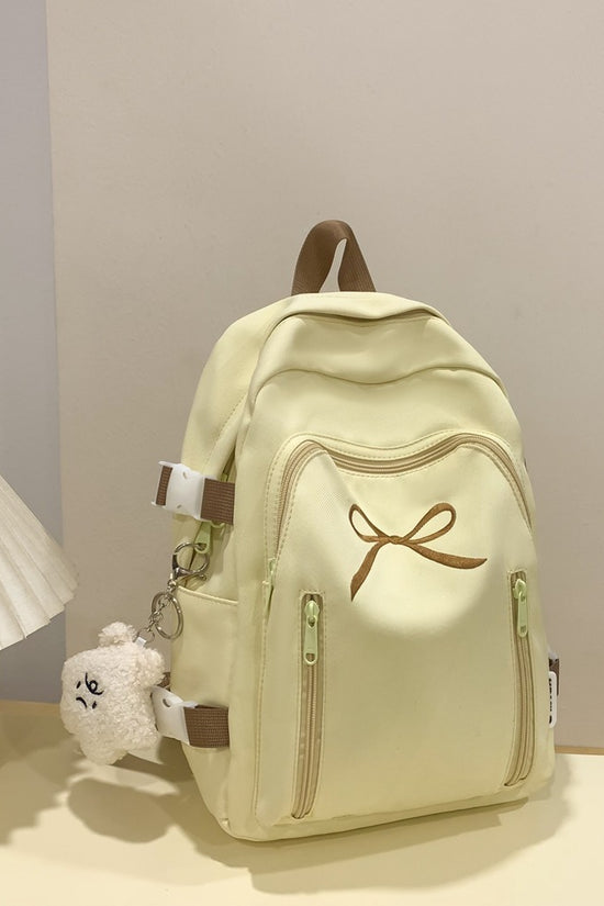 Large Capacity Girl Bow Backpack With College Style - Dana Fashion