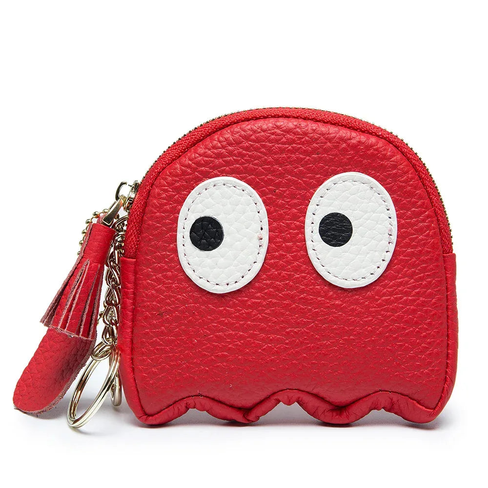 Genuine Leather Coin Purse Mini Cute Cowhide Coin Bag - DanaFashionstore