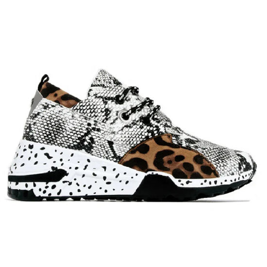 Flat-bottomed low-top lace-up running shoes - DanaFashionstore